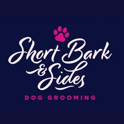 Logo featuring two dogs with the text "pure puppydog treats" in a blue background.